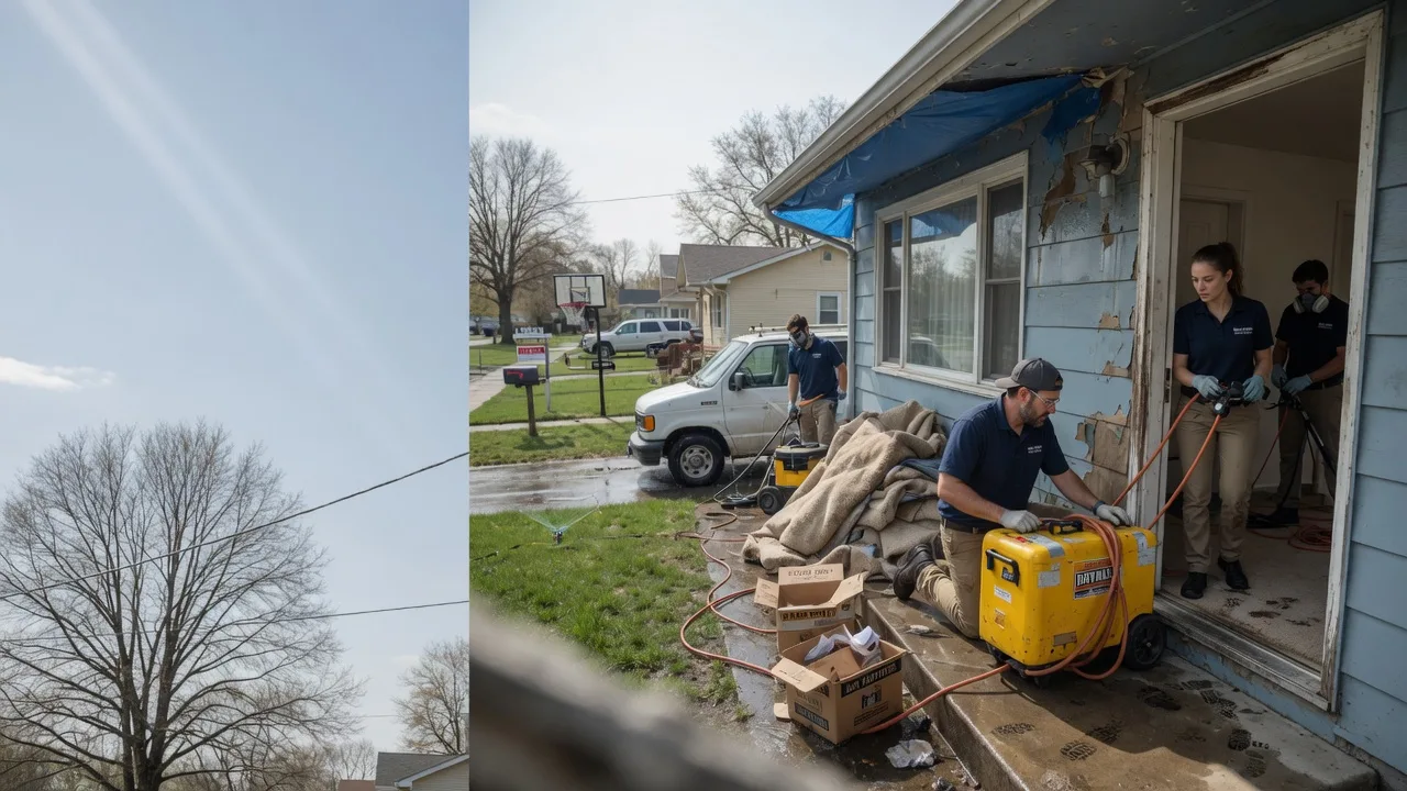 Basement Flood Cleanup in Robbinsville, NJ near me